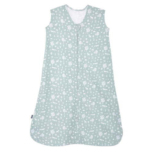 HALO Wearable Blanket 100% Cotton Tog 0.5, Sage Woodland, Medium