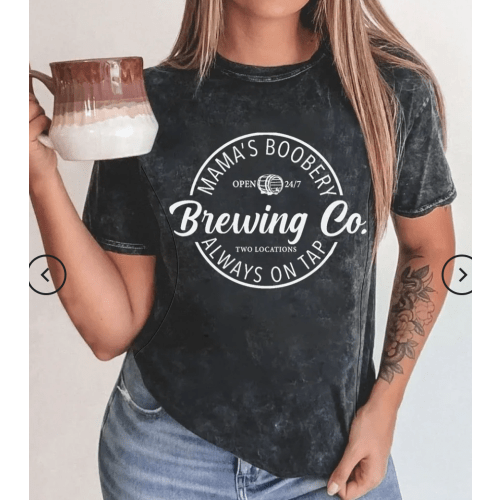 Washed Funny Breastfeeding Nursing T-shirt – Giftifymama