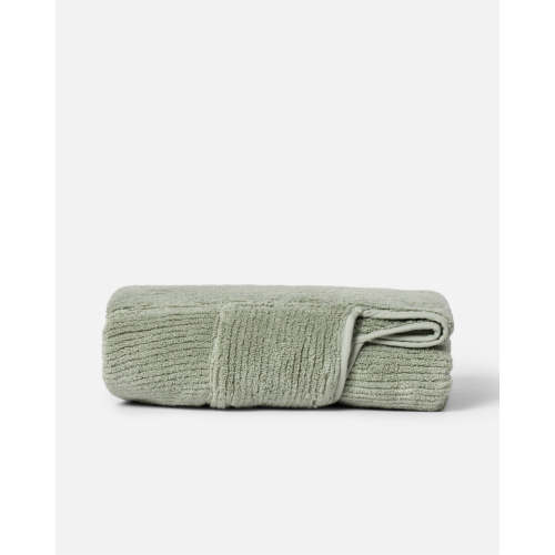 The Ribbed Hooded Towel  / Sage