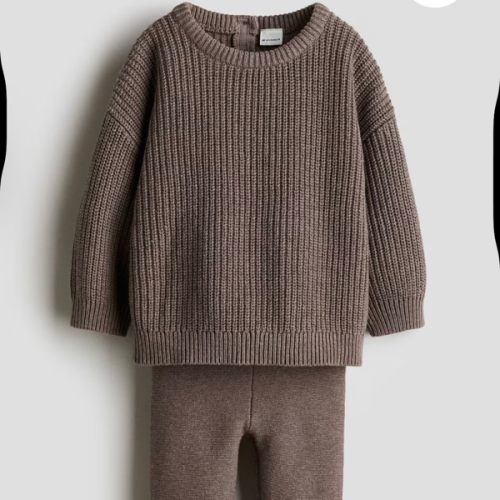 2-PIECE COTTON KNIT SET