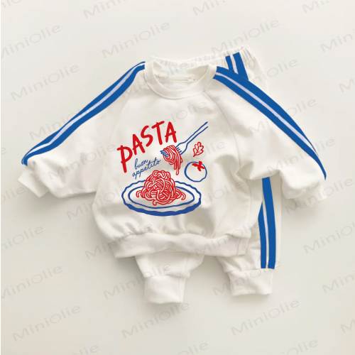 PASTA Baby Blue Striped 2-piece Set