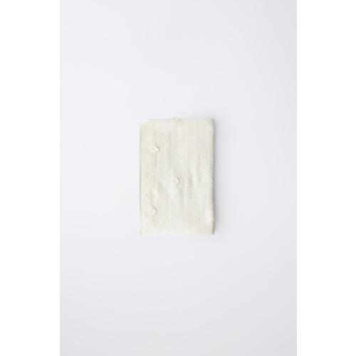 3D FLORAL KNIT BLANKET