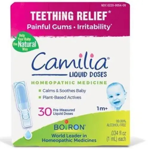 Boiron Camilia 30 Doses, Homeopathic Medicine for Teething Relief | Google Shopping