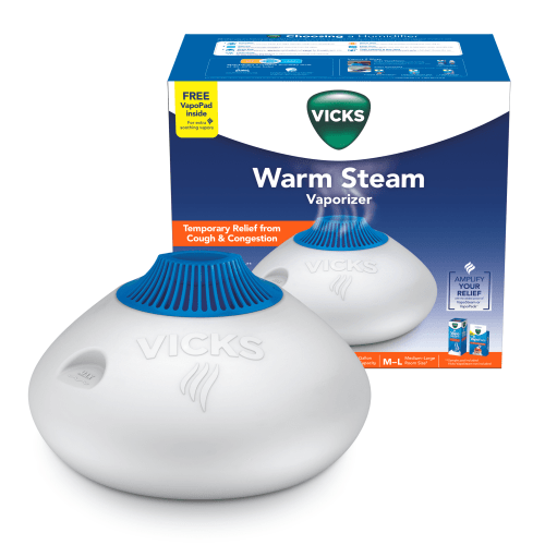 Vicks, Warm Steam Vaporizer, V150SGNLUPCV2, 1.5 gal, White