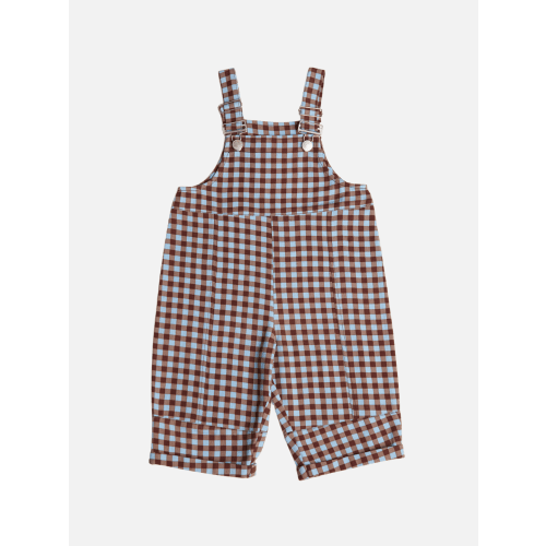 AUGUST SKY GINGHAM DUNGAREE