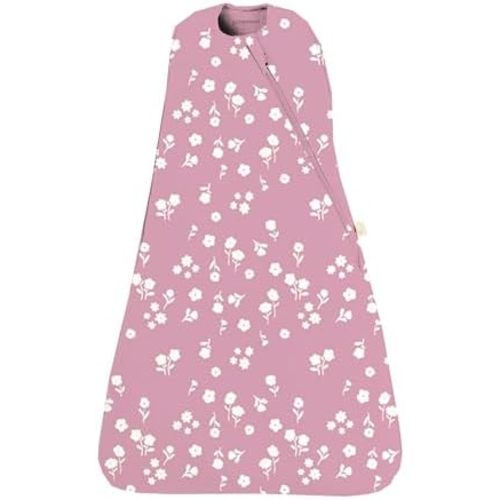 GUNAMUNA Swaddle Wrap for Newborns – Arms In or Out, Easy Diaper Changes with WONDERZiP, Soft Sleep Sack, 2.5 TOG