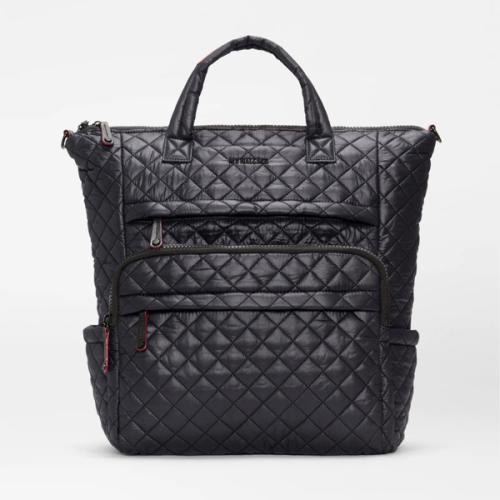 MZ Wallace Black Metro Utility Backpack - Luxury Quilted Backpack | MZ Wallace