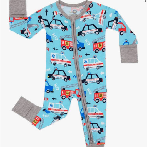 Little Sleepies Pajamas for Baby Boys & Girls, Viscose from Bamboo Baby Pajamas, Sleepers, 2-Way Zipper PJs