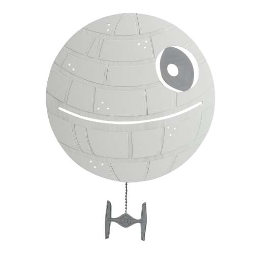 Star Wars Signature LED Light-Up Death Star Wall Decor/Art – Lambs & Ivy