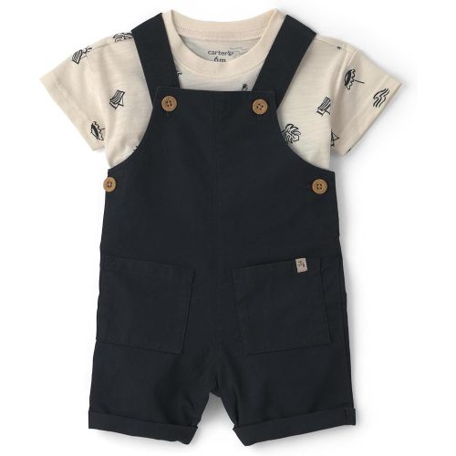 Carter's Baby Boys' 2-piece Shortall Set
