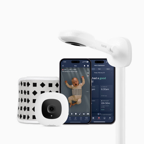 Nanit Pro Smart Baby Monitor and Wall Mount