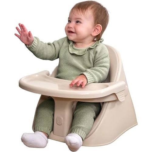 Boppy Proper Posture Floor & Booster Seat, Infant Seat & Washer-Safe Tray