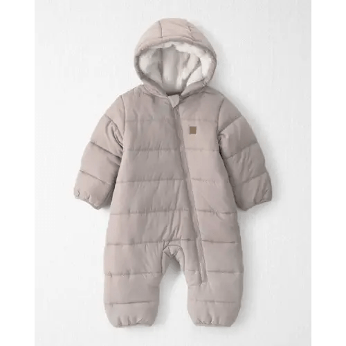 Baby 1-Piece Teddy Fleece Snowsuit Made with Recycled Materials - Little Planet | Carter's