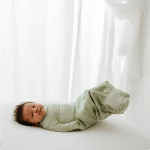 Bamboo Blend Mint Swaddle Sleep Sack – Swaddelini