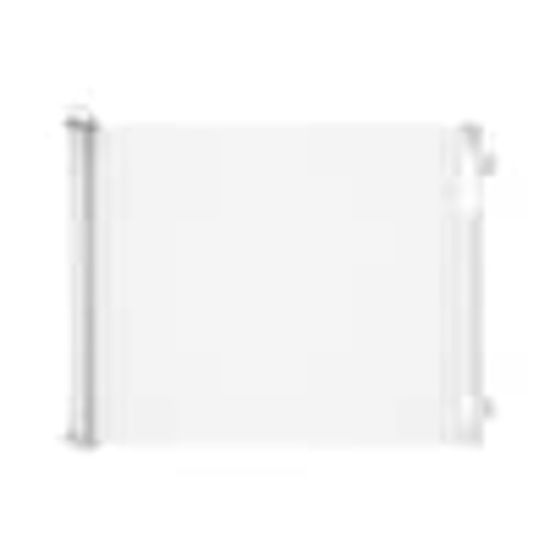Perma Child Safety 71 in. W x 33 in. H Indoor/Outdoor Retractable Baby Gate White 3118