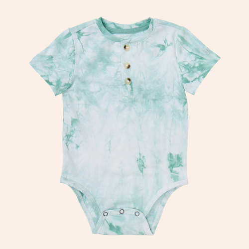 Tie Dye Henley Onesie – Young Days