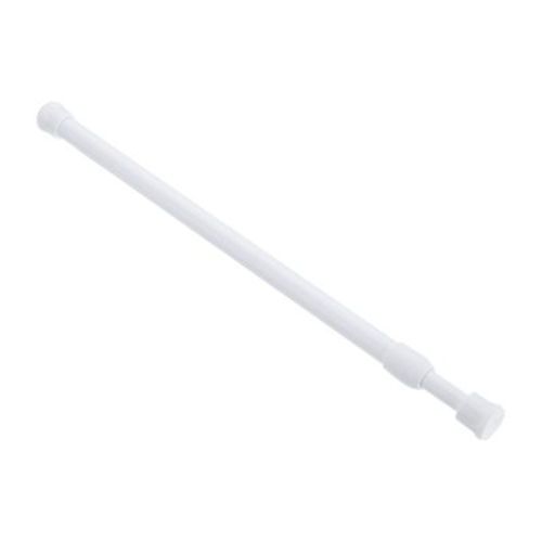 Unique Bargains Metal Non-slip Expandable No Drilling Kitchen Shower Tension Curtain Rod 16-28 inch