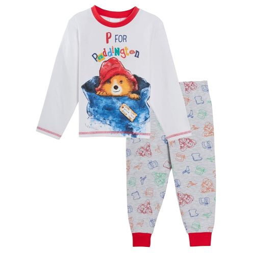 Lora Dora Paddington Bear Pyjamas White 9-12 Months