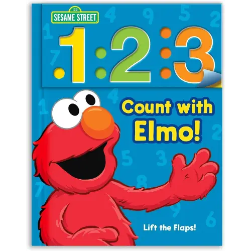 Sesame Street: 1 2 3 Count with Elmo!: A Look, Lift & Learn Book (1)