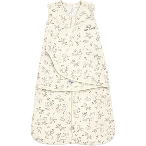 HALO SleepSack Swaddle | Cotton | 1.5 TOG | 68-75°F | 6-12 lbs |Woodland