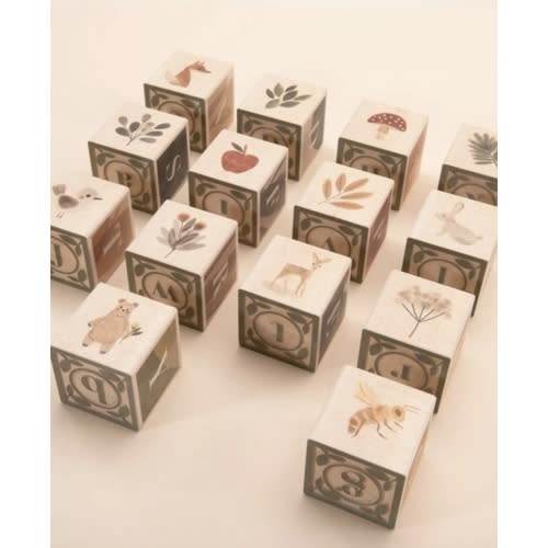 Watercolor ABC Blocks