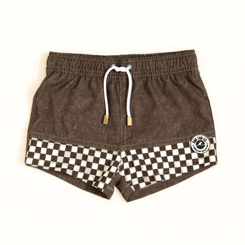 ACID WASH CACAO SWIMMIE – Rad Tod