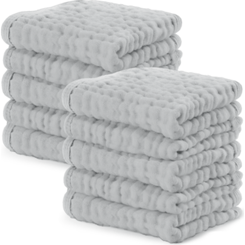 Muslin Washcloths - Pack of 10