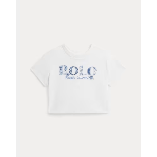 Logo Cotton Jersey Boxy Tee