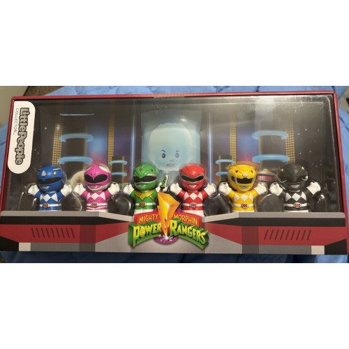 HTF Fisher Price Little People Collector Power Rangers Special Edition Set