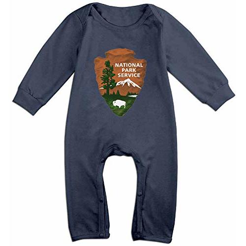 National Park Service Baby Footed Romper Long Sleeve Bodysuit Jumpsuit Outfits