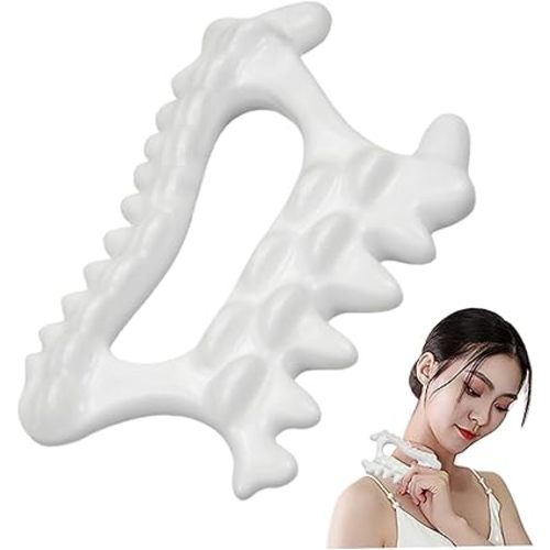 Gua Sha Tool, Ceramic Gua Sha Body Massage Tool, Soreness Relief Lymphatic Drainage Massager, Easy to Grip Face Massage Tool from Neck Shoulder Back Muscle Gua Sha Tool