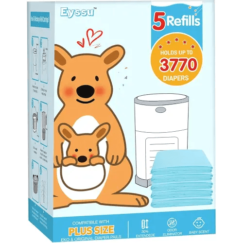 Diaper Pail Refill Bags Compatible with Dekor Classic Diaper Pail