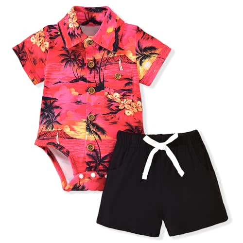 Baby Boy Hawaiian Outfit