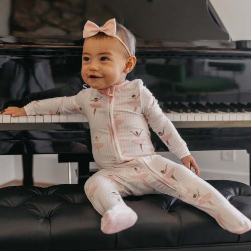 Zip-Up Footie Pajama - Katerina