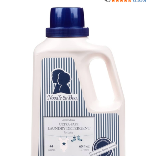 Noodle & Boo Baby Laundry Essentials Ultra-Safe Laundry Detergent