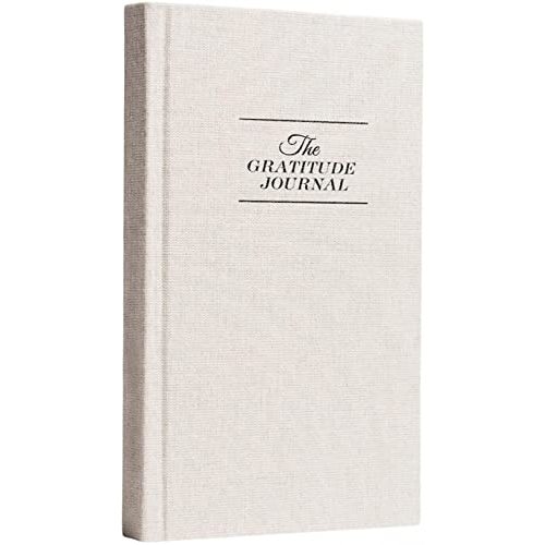 The Gratitude Journal for More Happiness, Optimism, Affirmation & Reflection - An Effective Manifestation Guide Journal, Undated Daily Journals for Women & Men (Beige)