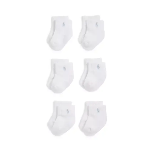 Boys' Classic Gripper Socks, Pack of 6