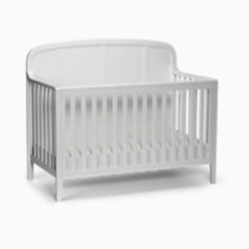 Little Seeds Briar Headboard Crib - True White