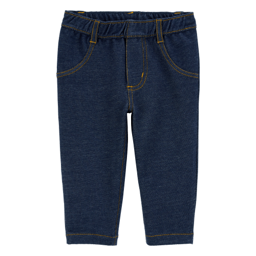 Baby Pull-On Faux Denim Pants - Carter's | Carter's