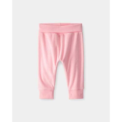 Baby Girl Terry Pants - Pink | Carter's