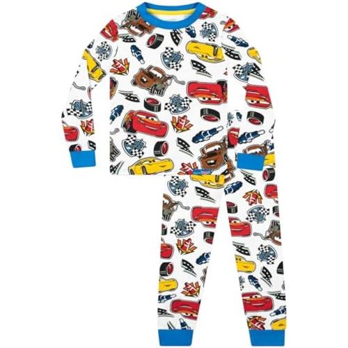 Disney Cars Pajamas | Lightning McQueen Pajamas | Boys Short Pajama Set