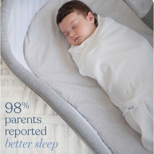 Vintage Floral Cotton Swaddle | HALO