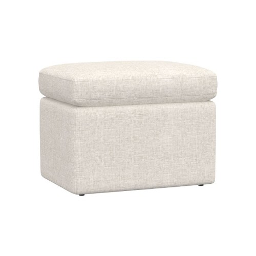 Dream Ottoman Eco Performance Weave Oatmeal