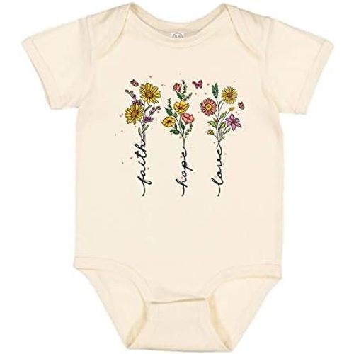 Christian Faith Hope Love Baby Infant Bodysuit