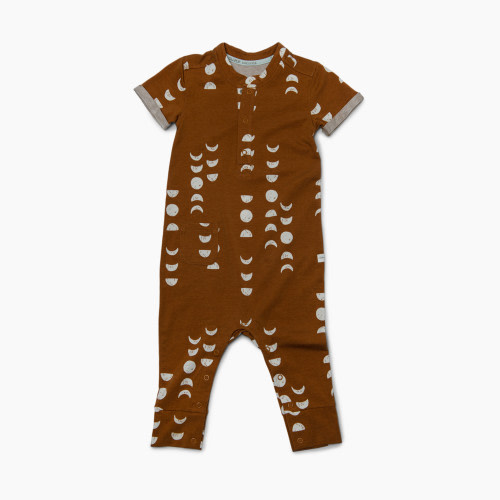Loulou Lollipop Romper (Tencel) - Moon, 6-12M