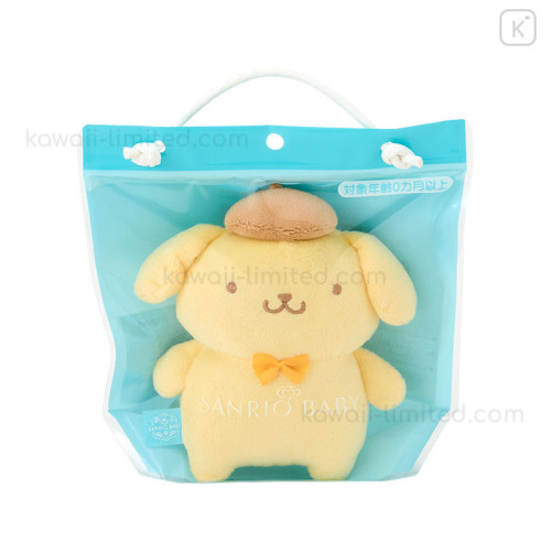 Japan Sanrio Original Washable Mini Mascot - Pompompurin : Sanrio Baby