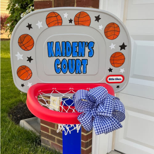 Basketball hoop from @j_isforjamie