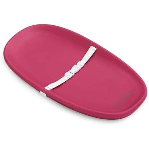 Evolur Eva Changing Pad, Waterproof EVA Foam, Safety Strap, Fuschia Pink