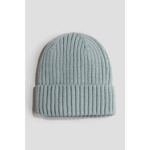RIB-KNIT HAT