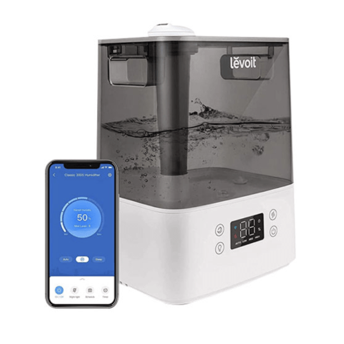 Levoit Classic 300S 6L Smart Ultrasonic Humidifier, Top Fill Cool Mist for Baby and Plants
